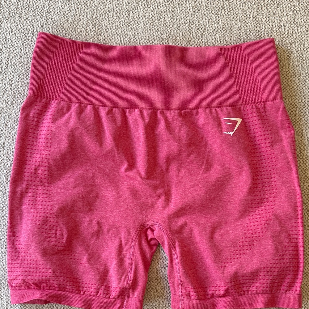 Gymshark Women's Raspberry Bike Shorts